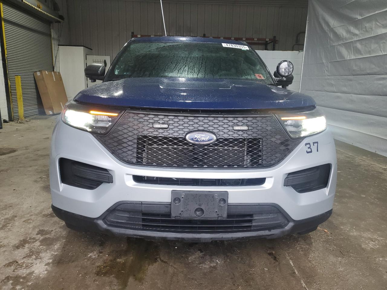 2020 Ford Explorer VIN 1FM5K8AB5LGB76659 Copart auction photo, rear end / side damage thumbnail 5