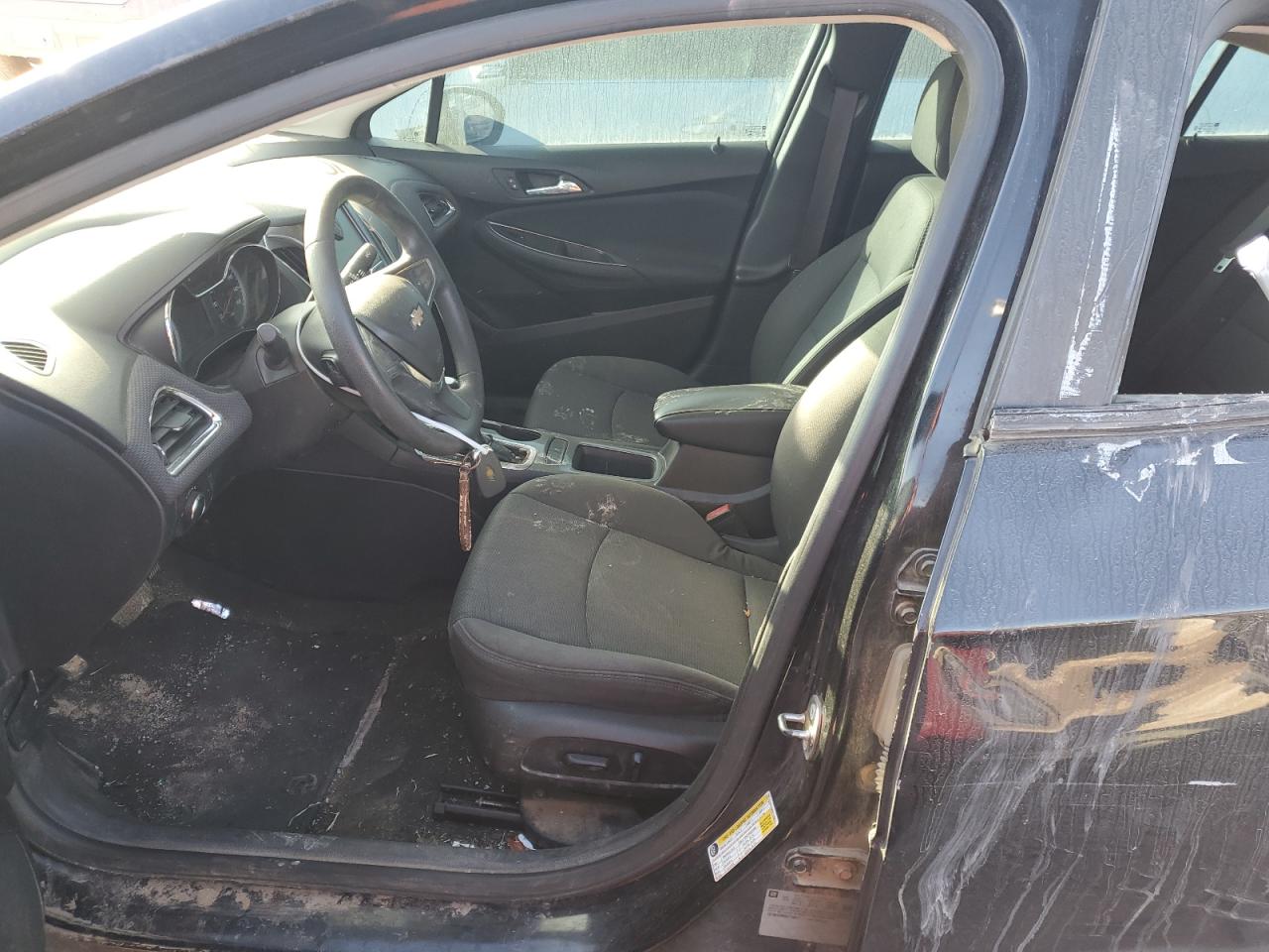 2017 Chevrolet Cruze VIN 1G1BE5SM2H7196011 Copart auction photo, all over / side damage thumbnail 7