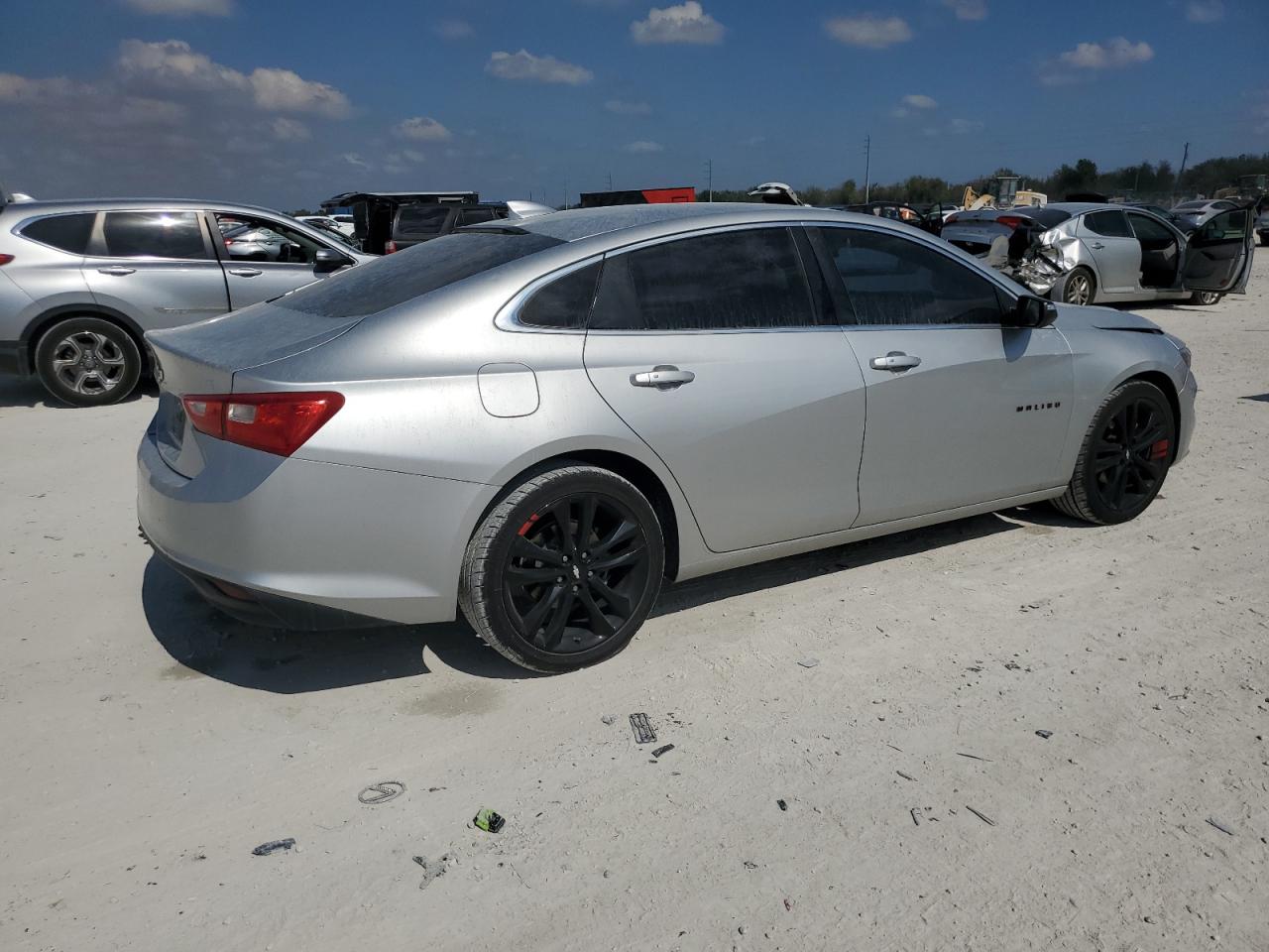2018 Chevrolet Malibu VIN 1G1ZD5ST8JF284730 Copart auction photo, front end damage thumbnail 3