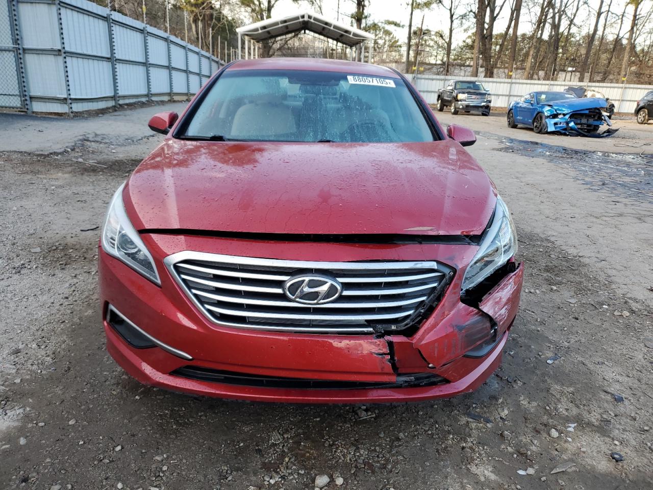 2017 Hyundai Sonata VIN 5NPE24AF0HH578821 Copart auction photo, front end damage thumbnail 5
