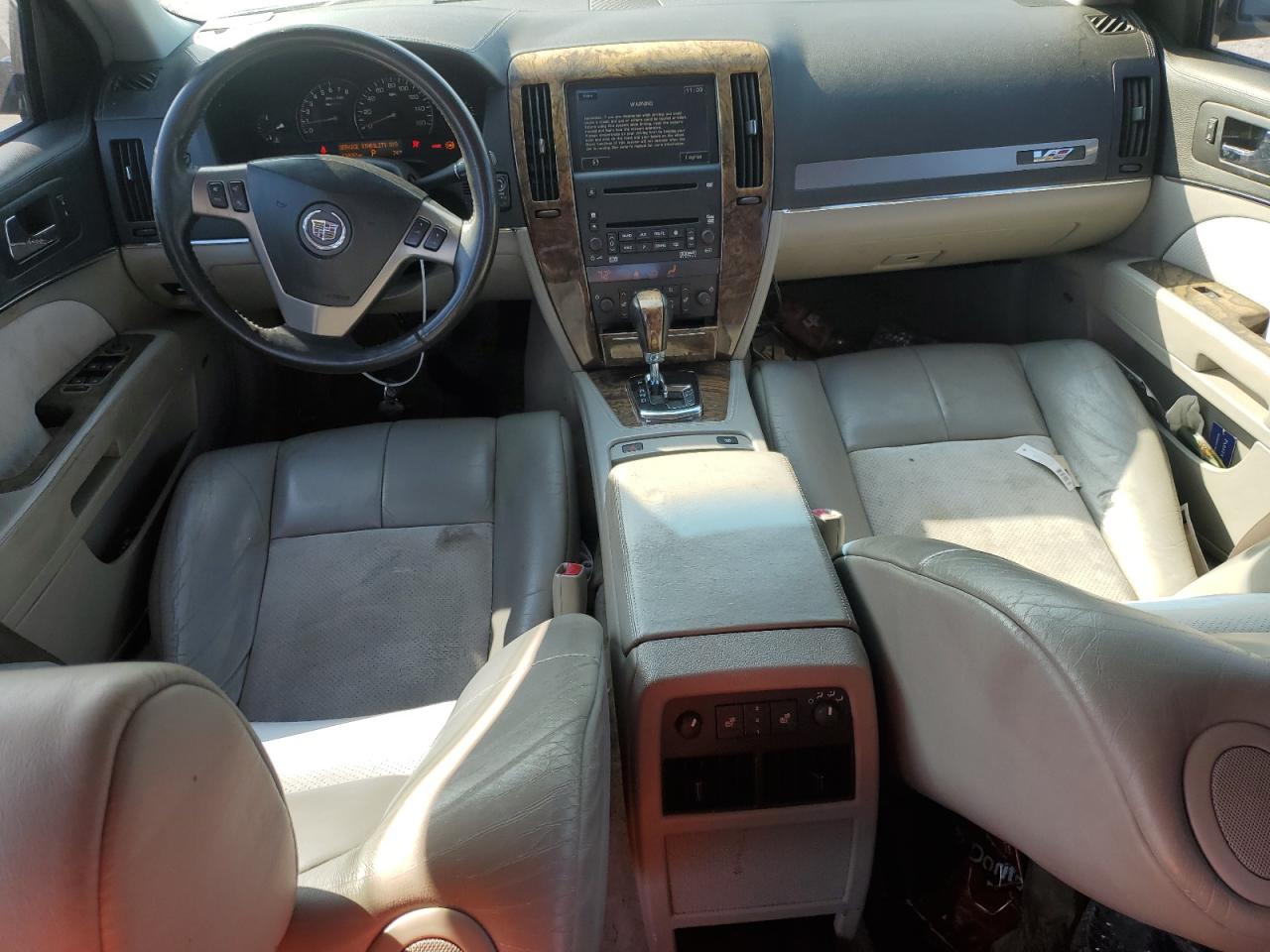 2007 Cadillac STS VIN 1G6DX67D670147459 Copart auction photo, side damage thumbnail 8