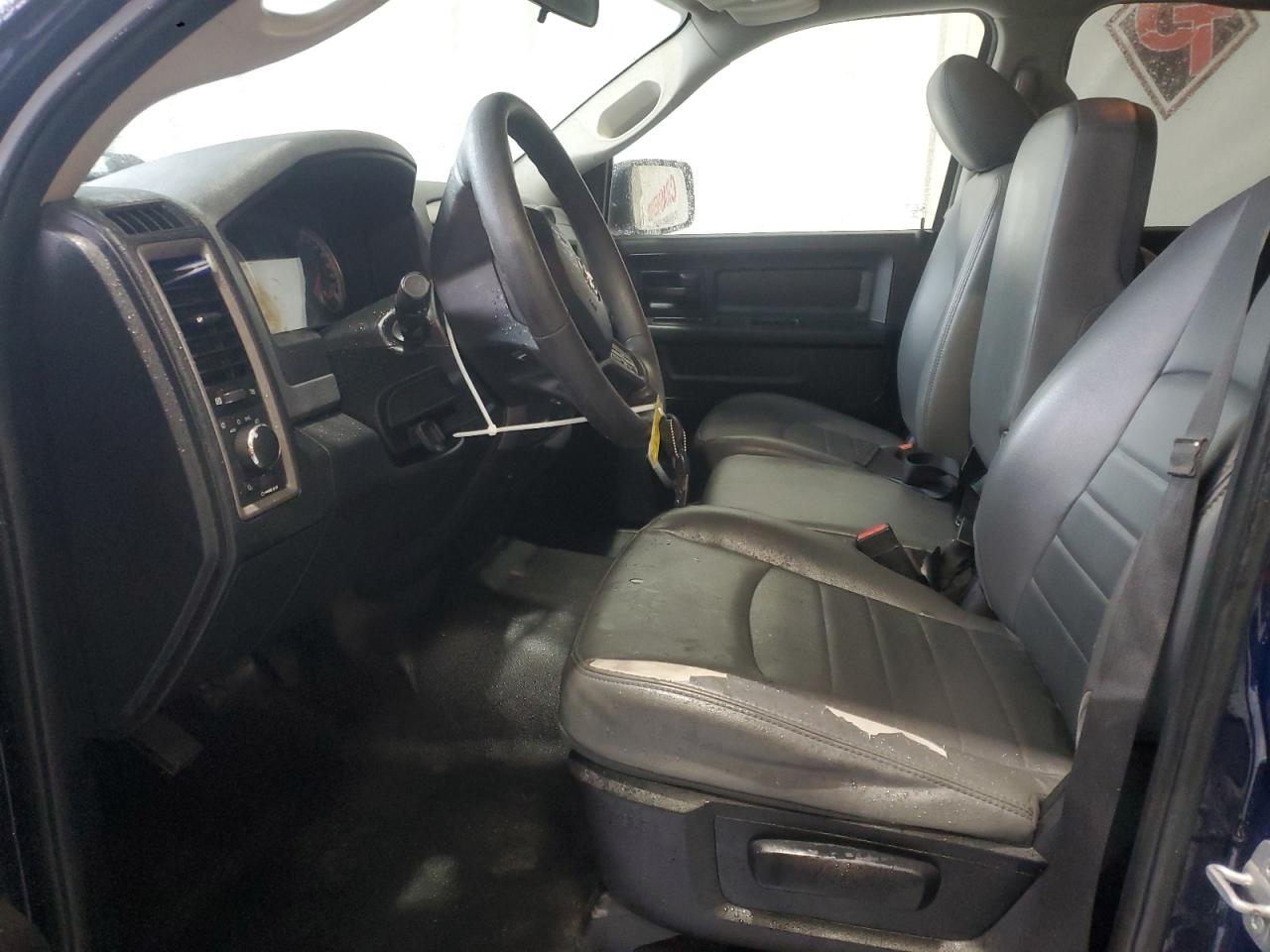2014 RAM 1500 VIN 1C6RR6KT5ES229770 Copart auction photo, rear end damage thumbnail 7