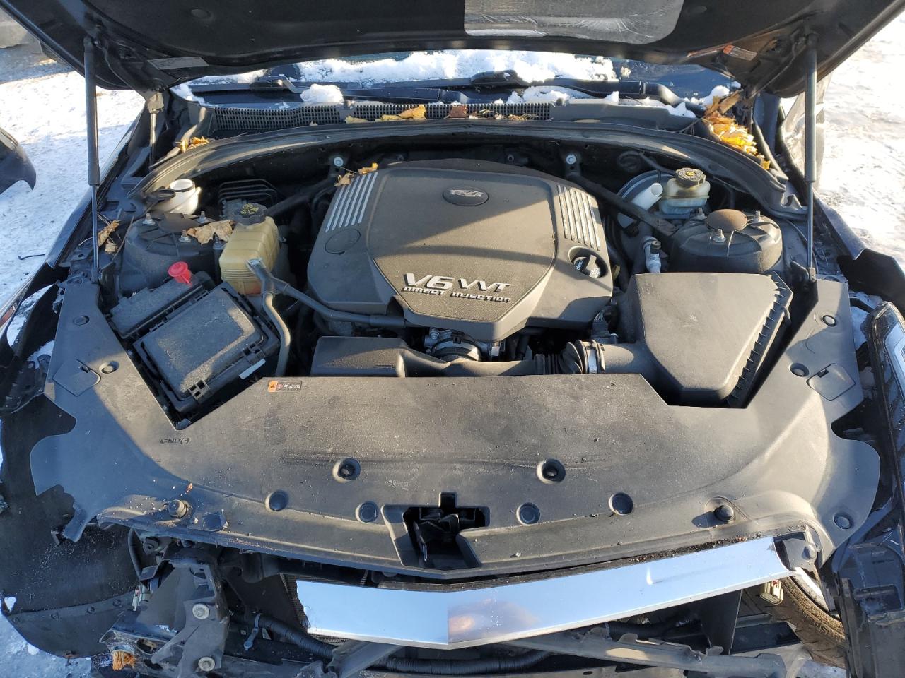 2015 Cadillac ATS VIN 1G6AL1R38F0110756 Copart auction photo, all over damage thumbnail 11