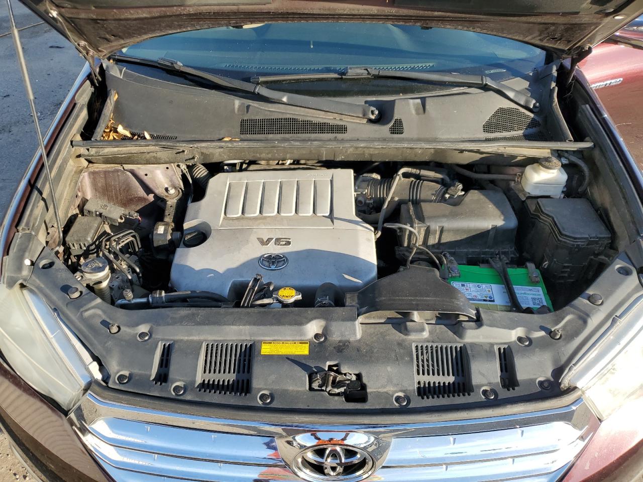 2011 Toyota Highlander VIN 5TDYK3EH4BS042040 Copart auction photo, rear end / front end damage thumbnail 12