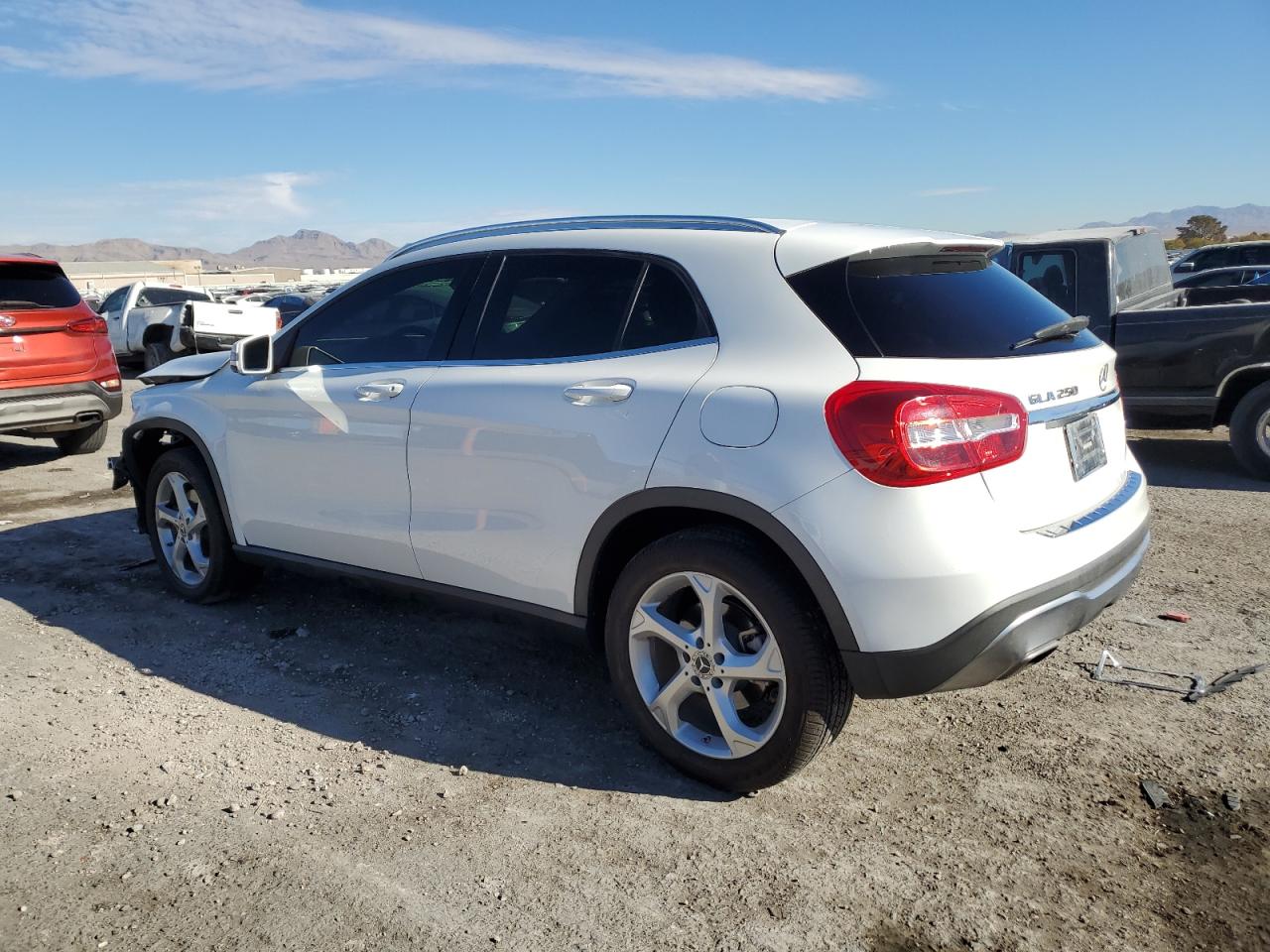 2019 Mercedes-Benz GLA-klasse VIN WDCTG4GB4KU014450 Copart auction photo, front end damage thumbnail 2