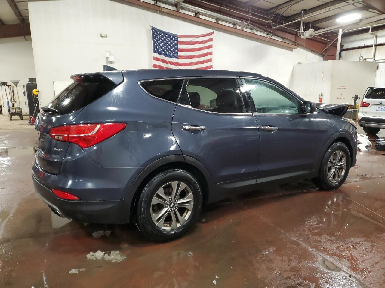 2015 Hyundai Santa Fe VIN 5XYZT3LB5FG302898 Copart auction photo, front end / mechanical damage thumbnail 3