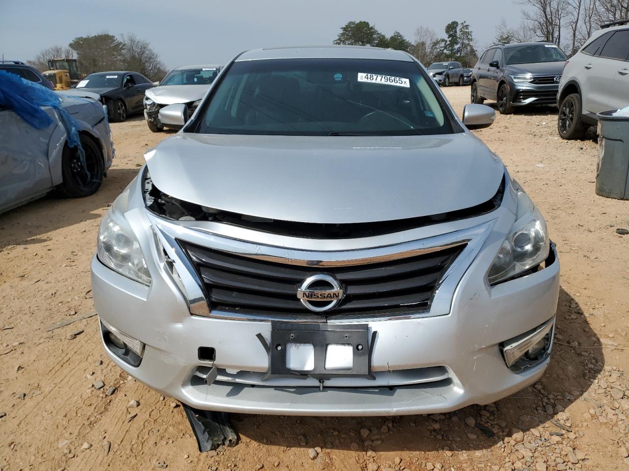2014 Nissan Altima VIN 1N4AL3AP6EC106392 Copart auction photo, front end / side damage thumbnail 5