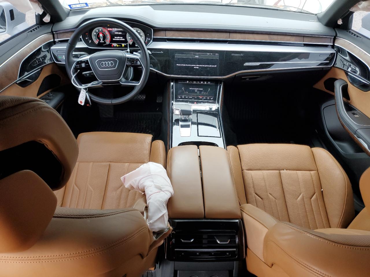 2023 Audi A8 VIN WAULDAF8XPN006192 Copart auction photo, side / front end damage thumbnail 8