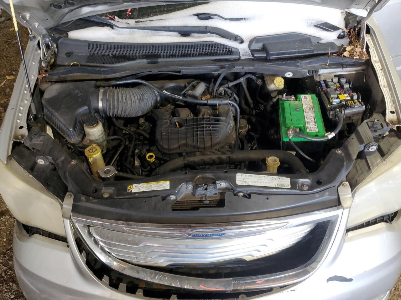 2011 Chrysler Town & Country VIN 2A4RR5DG9BR705190 Copart auction photo, rear end / front end damage thumbnail 12