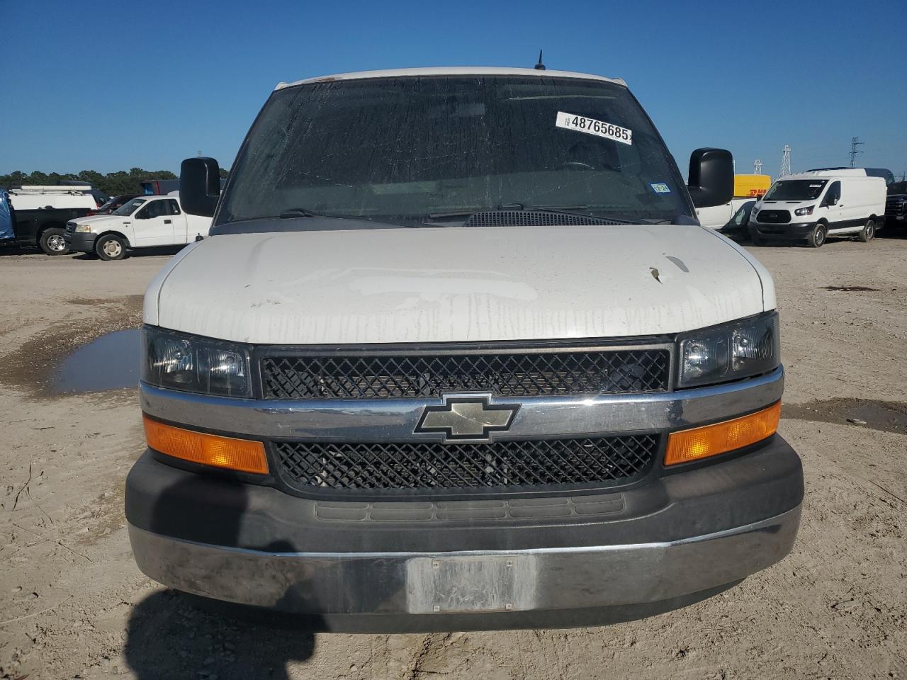 2014 Chevrolet Express VIN 1GCZGUCL1E1129382 Copart auction photo, normal wear / minor dent/scratches damage thumbnail 5