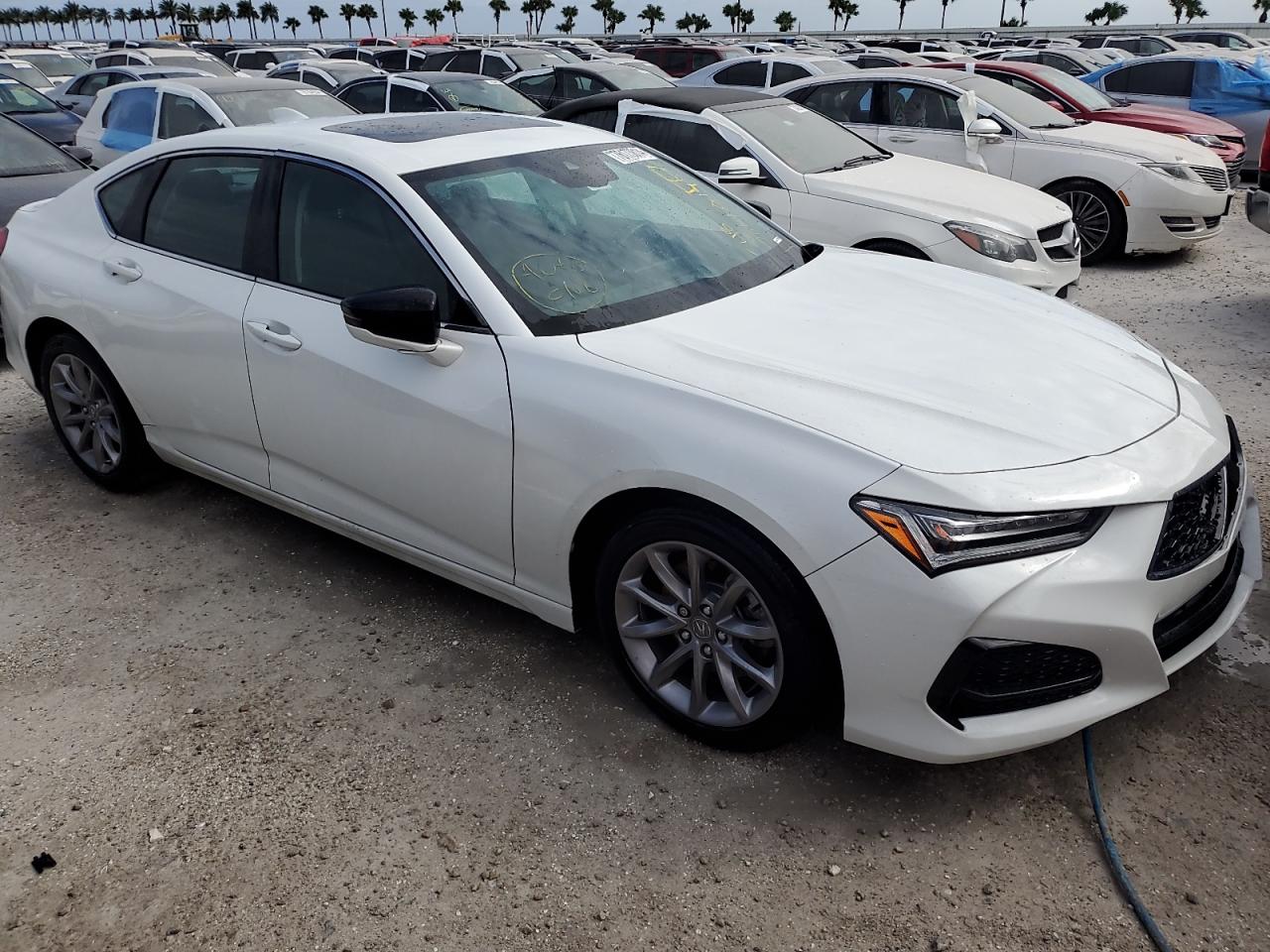 2023 Acura TLX VIN 19UUB5F35PA005999 Copart auction photo, water/flood damage thumbnail 4