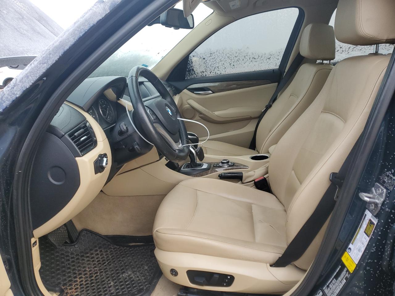 2013 BMW X1 VIN WBAVL1C56DVR82794 Copart auction photo, mechanical damage thumbnail 7