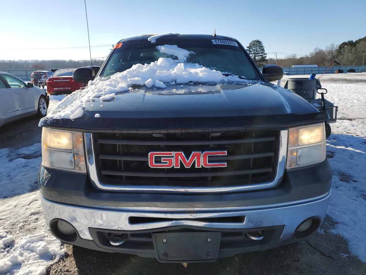 2011 GMC Sierra VIN 3GTP2VE35BG245853 Copart auction photo, burn - engine damage thumbnail 5