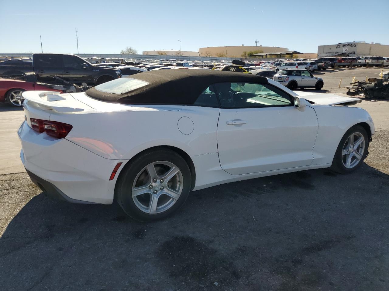 2019 Chevrolet Camaro VIN 1G1FB3DX8K0109461 Copart auction photo, front end damage thumbnail 3