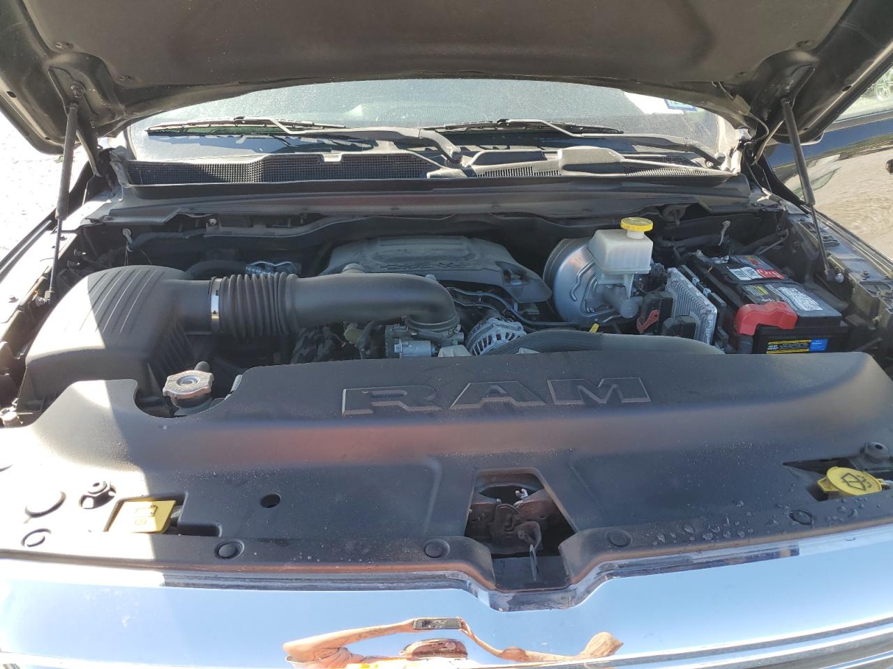 2019 RAM 1500 VIN 1C6SRFJT5KN654774 Copart auction photo, side damage thumbnail 7