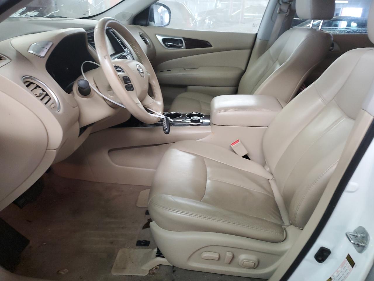 2014 Nissan Pathfinder VIN 5N1AR2MM2EC652283 Copart auction photo, front end / side damage thumbnail 7