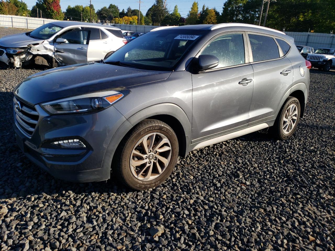 2017 Hyundai Tucson VIN KM8J3CA48HU478598