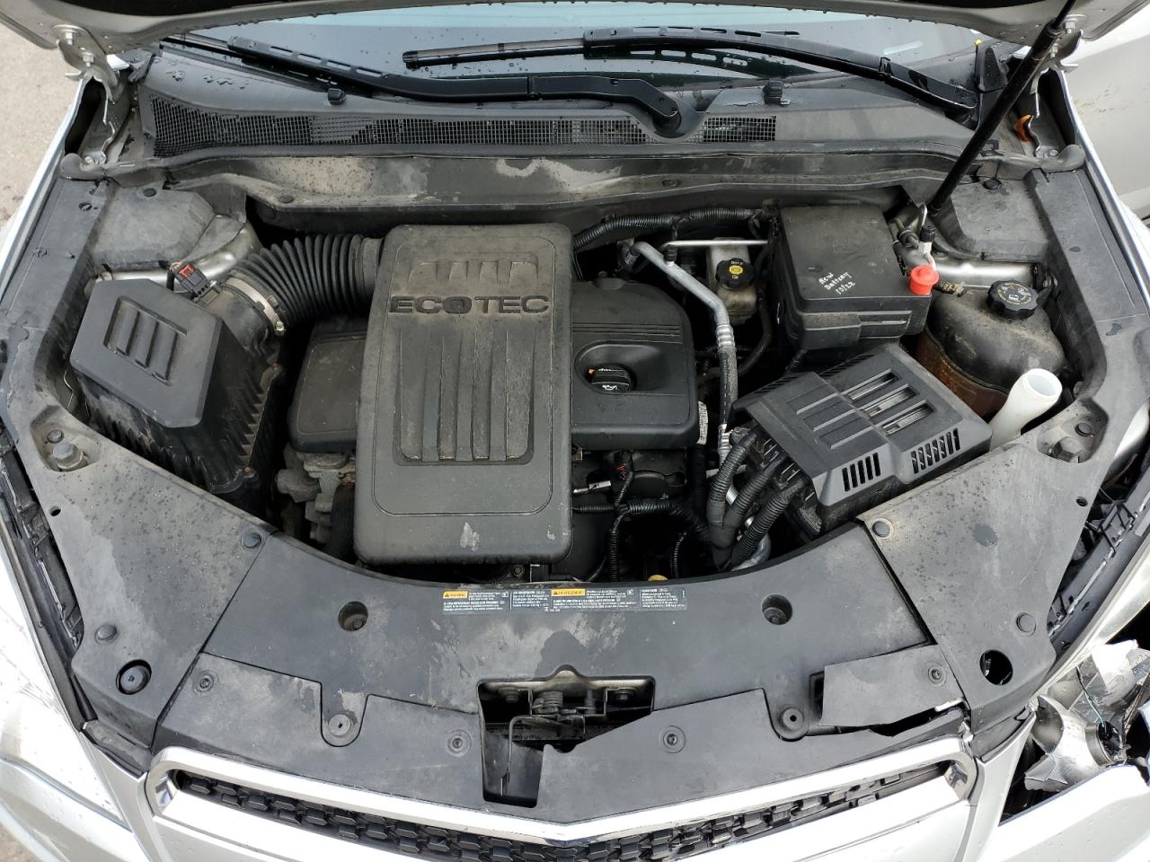 2015 Chevrolet Equinox VIN 2GNALAEK8F1102632 Copart auction photo, front end / side damage thumbnail 12