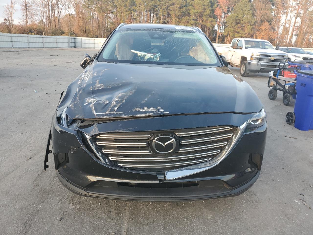 2021 Mazda CX-9 VIN JM3TCABYXM0515467 Copart auction photo, all over damage thumbnail 5