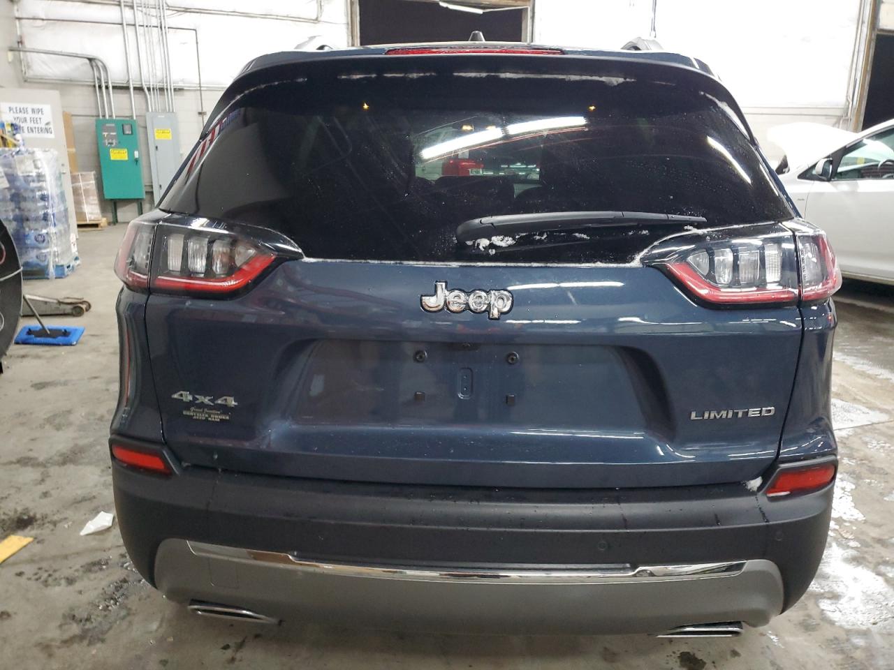 2021 Jeep Grand Cherokee VIN 1C4PJMDXXMD103435 Copart auction photo, front end / side damage thumbnail 6