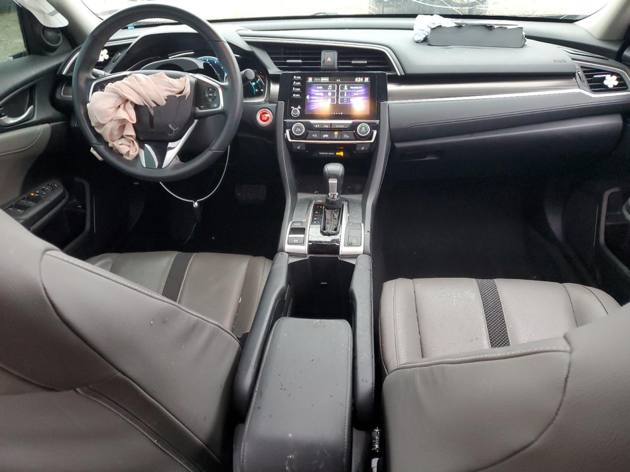 2019 Honda Civic VIN 19XFC1F77KE011406 Copart auction photo, front end / side damage thumbnail 8