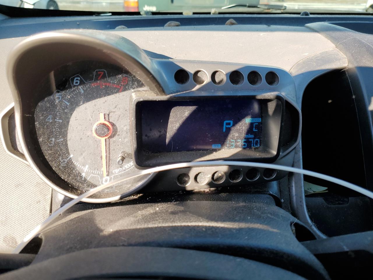 2014 Chevrolet Sonic VIN 1G1JC6SB2E4175680 Copart auction photo, front end / rear end damage thumbnail 9