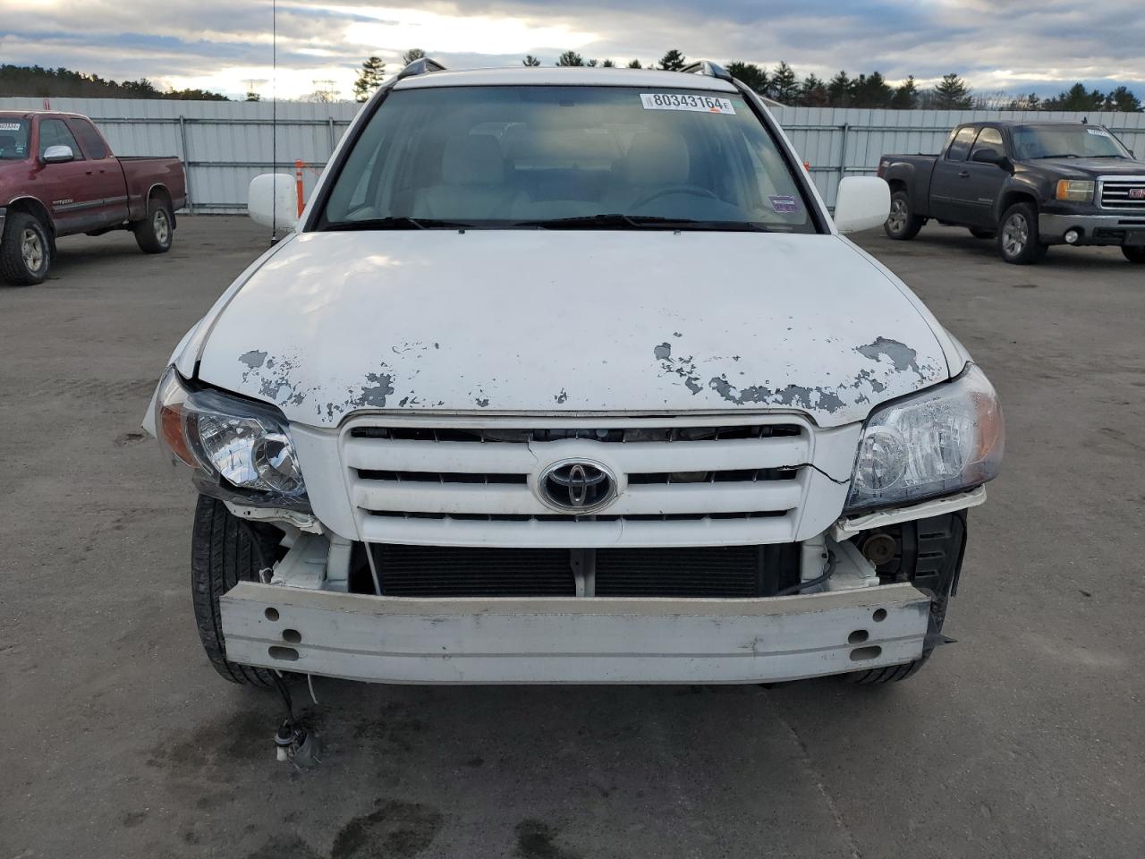 2004 Toyota Highlander VIN JTEEP21A640040542 Copart auction photo, front end damage thumbnail 5