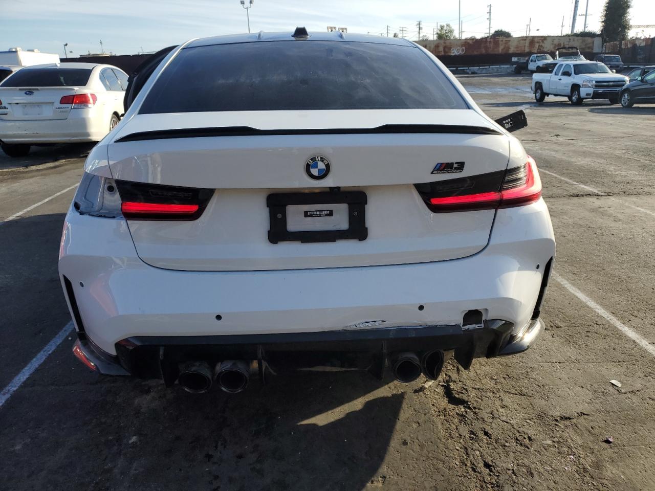 2023 BMW M3 VIN WBS33AY02PFN54509 Copart auction photo, all over damage thumbnail 6