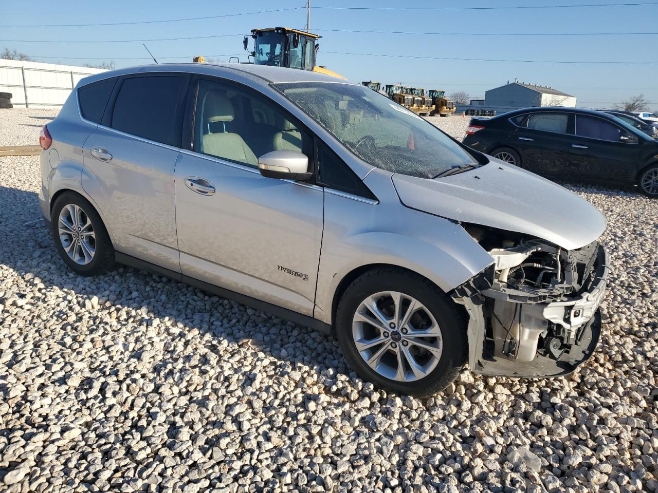 2013 Ford C-MAX VIN 1FADP5BU8DL547733 Copart auction photo, front end damage thumbnail 4