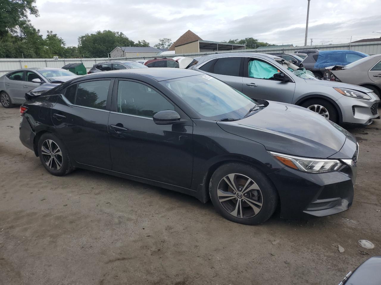 2020 Nissan Sentra VIN 3N1AB8CV6LY273042 Copart auction photo, rear end damage thumbnail 4