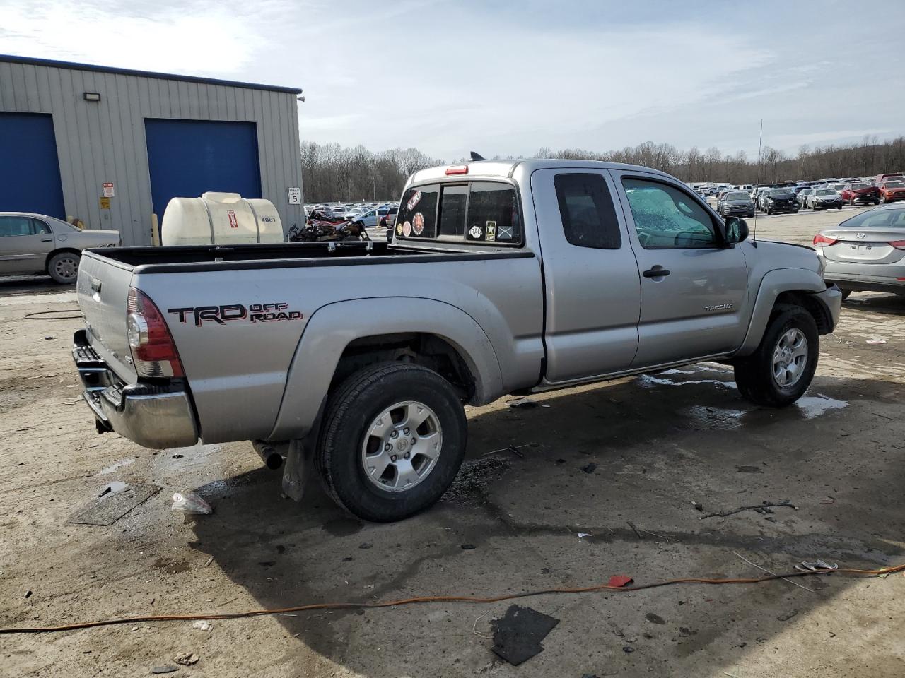 2014 Toyota Tacoma VIN 5TFUU4EN2EX088842 Copart auction photo, front end damage thumbnail 3