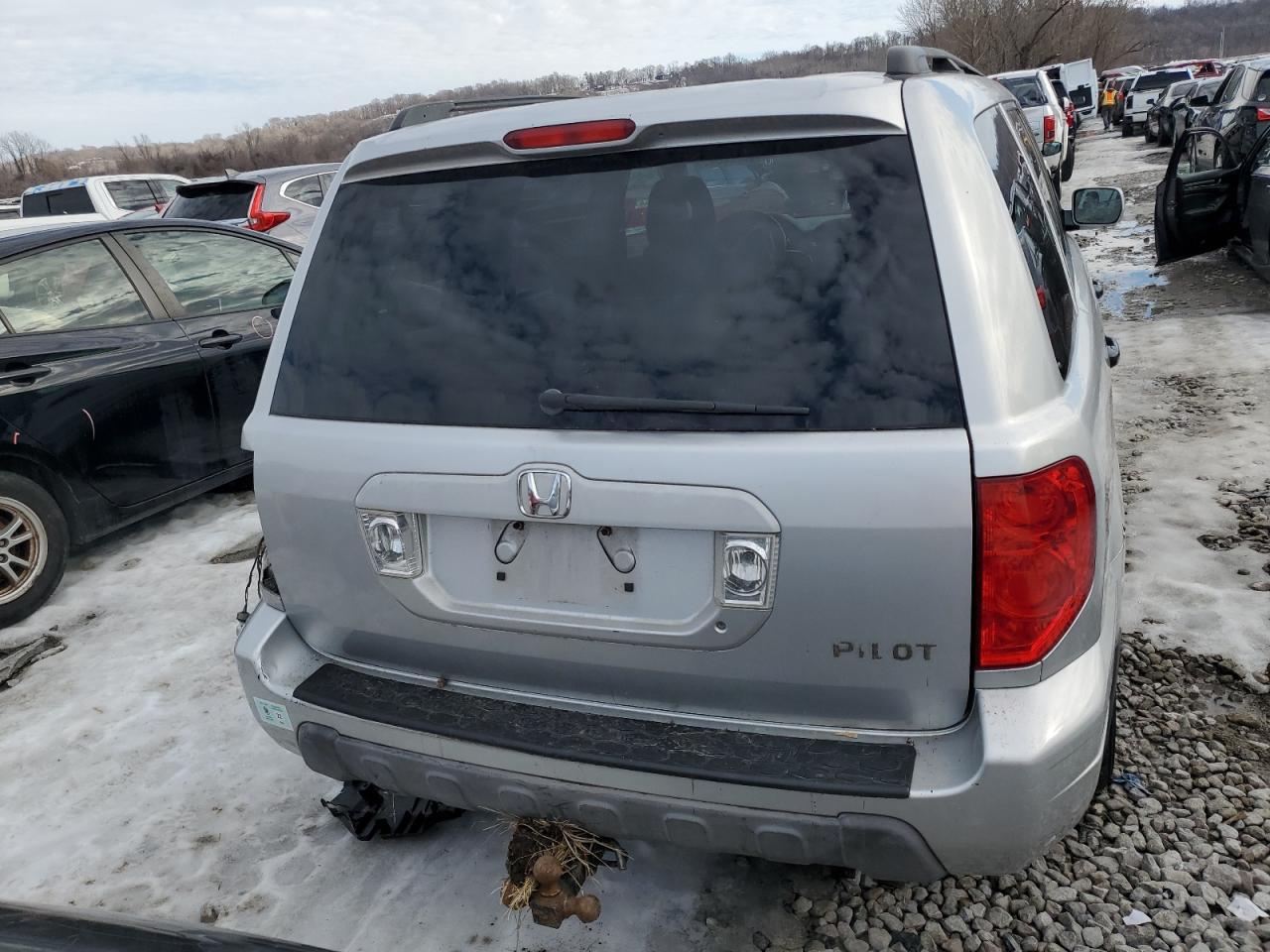 2003 Honda Pilot VIN 2HKYF18483H508416 Copart auction photo, front end / minor dent/scratches damage thumbnail 6