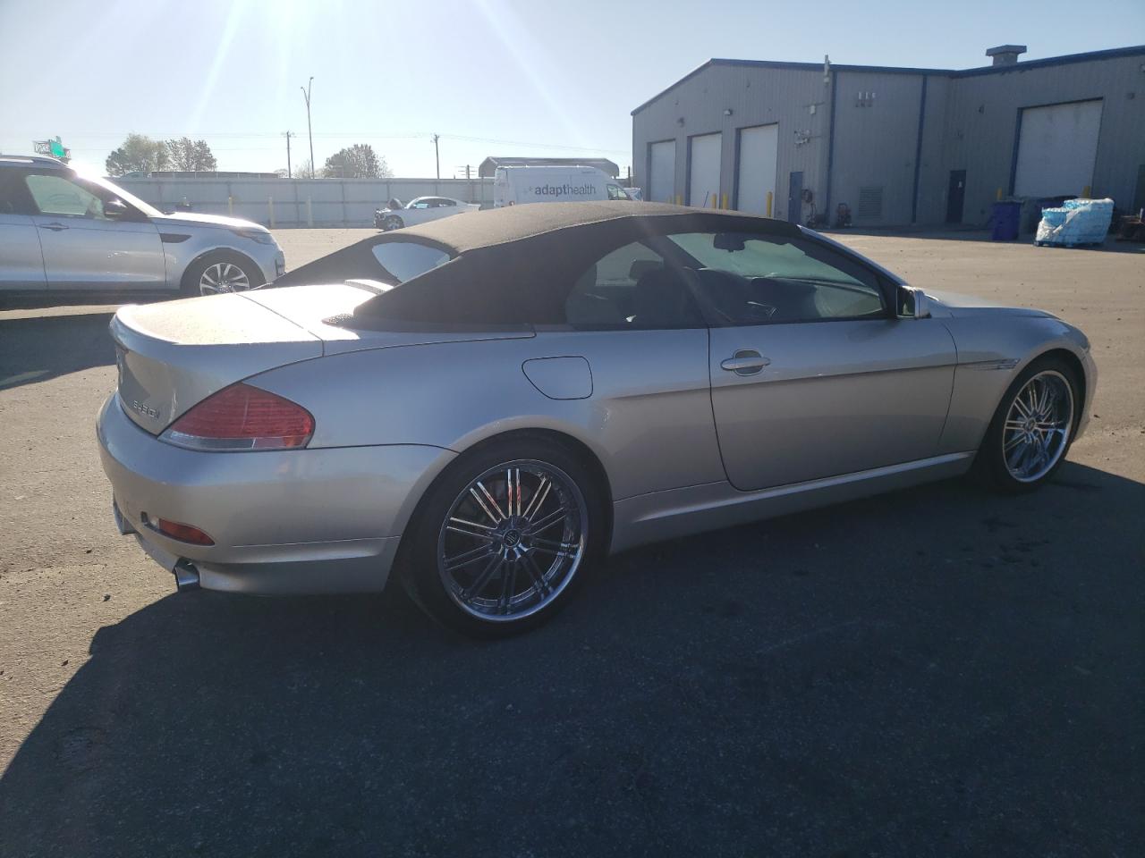 2004 BMW 6er VIN WBAEK73464B320194 Copart auction photo, front end damage thumbnail 3