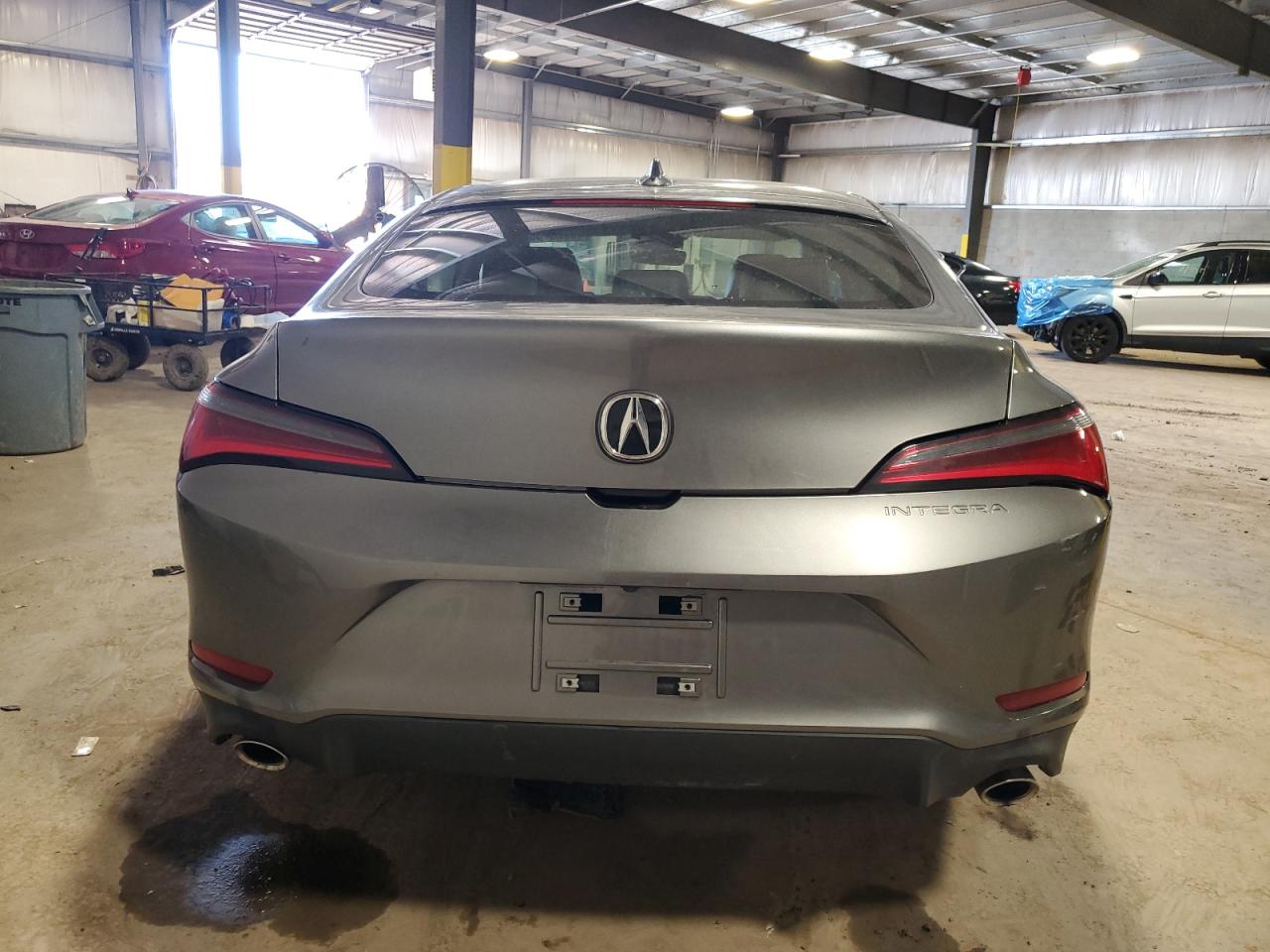 2023 Acura Integra VIN 19UDE4H21PA026824 Copart auction photo, front end / side damage thumbnail 6