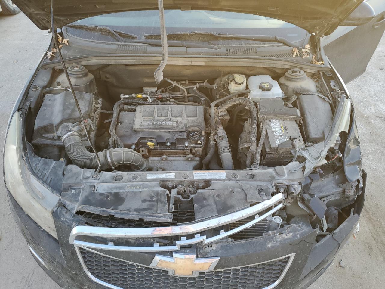 2014 Chevrolet Cruze VIN 1G1PC5SB4E7426654 Copart auction photo, front end damage thumbnail 12