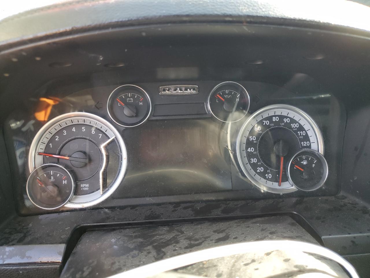2013 RAM 1500 VIN 1C6RR7MTXDS723494 Copart auction photo, front end damage thumbnail 9