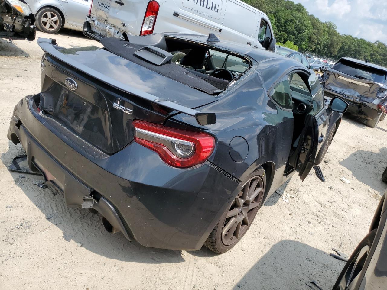 2018 Subaru BRZ VIN JF1ZCAC10J9603395 Copart auction photo, mechanical / all over damage thumbnail 3