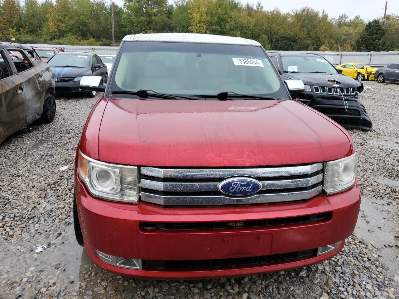 2011 Ford Flex VIN 2FMHK6DT0BBD07685 Copart auction photo, hail damage thumbnail 5