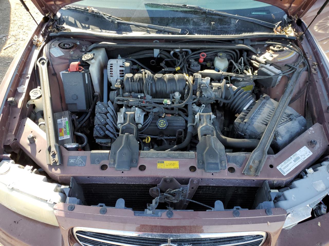 1999 Buick Regal VIN 2G4WB52K8X1449808 Copart auction photo, front end damage thumbnail 11