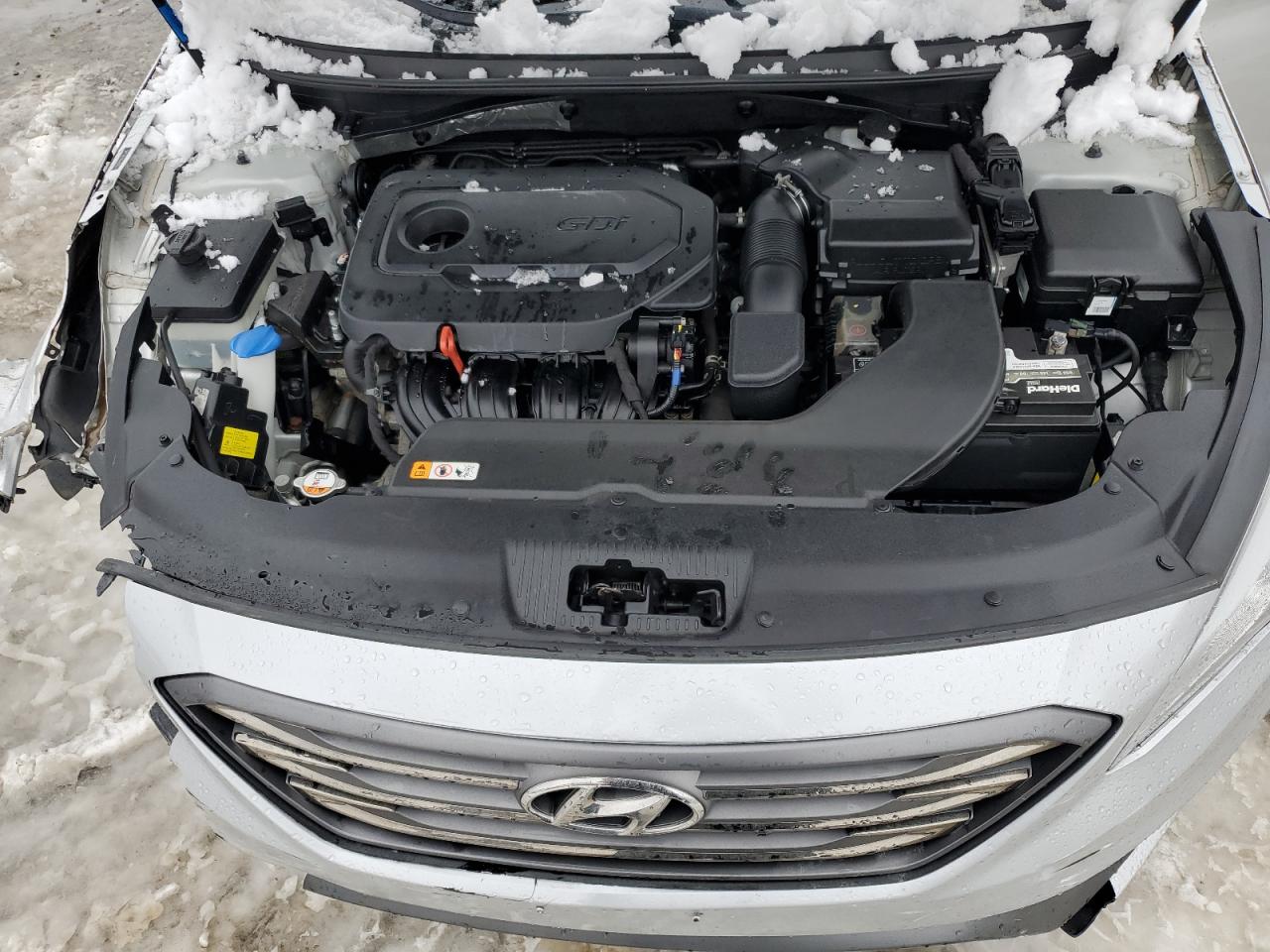 2017 Hyundai Sonata VIN 5NPE34AF3HH485255 Copart auction photo, front end damage thumbnail 11