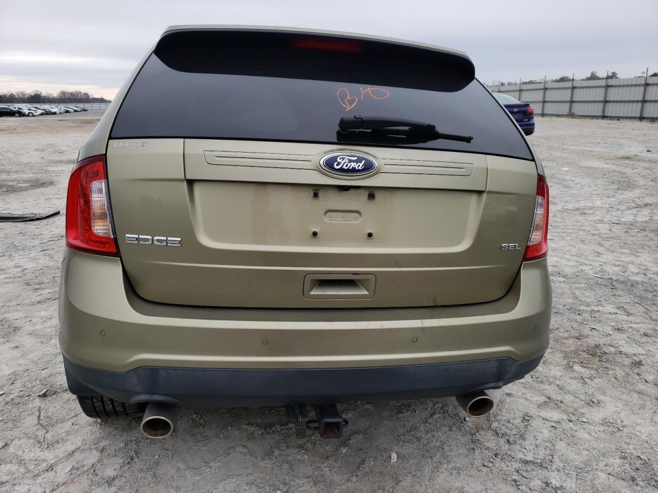2012 Ford Edge VIN 2FMDK3JC7CBA61592 Copart auction photo, front end damage thumbnail 6