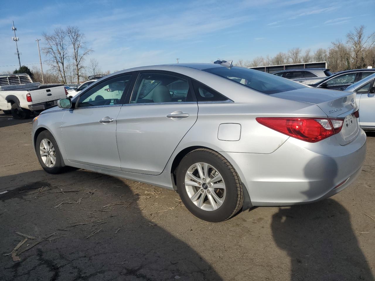 2013 Hyundai Sonata VIN 5NPEB4AC0DH613325 Copart auction photo, vandalism / minor dent/scratches damage thumbnail 2