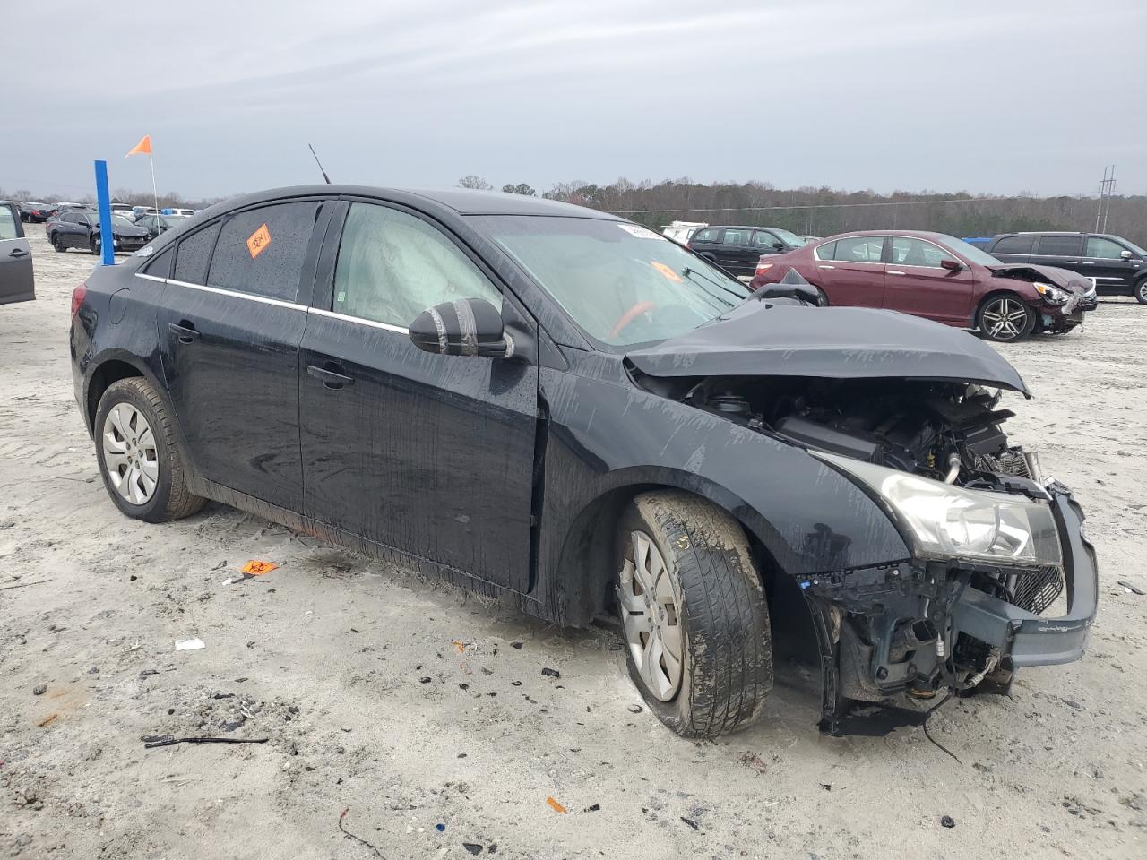 2012 Chevrolet Cruze VIN 1G1PC5SH8C7305806 Copart auction photo, front end damage thumbnail 4