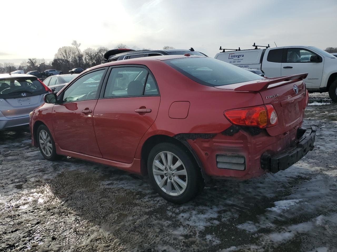2010 Toyota Corolla VIN 2T1BU4EE0AC487359 Copart auction photo, rear end damage thumbnail 2