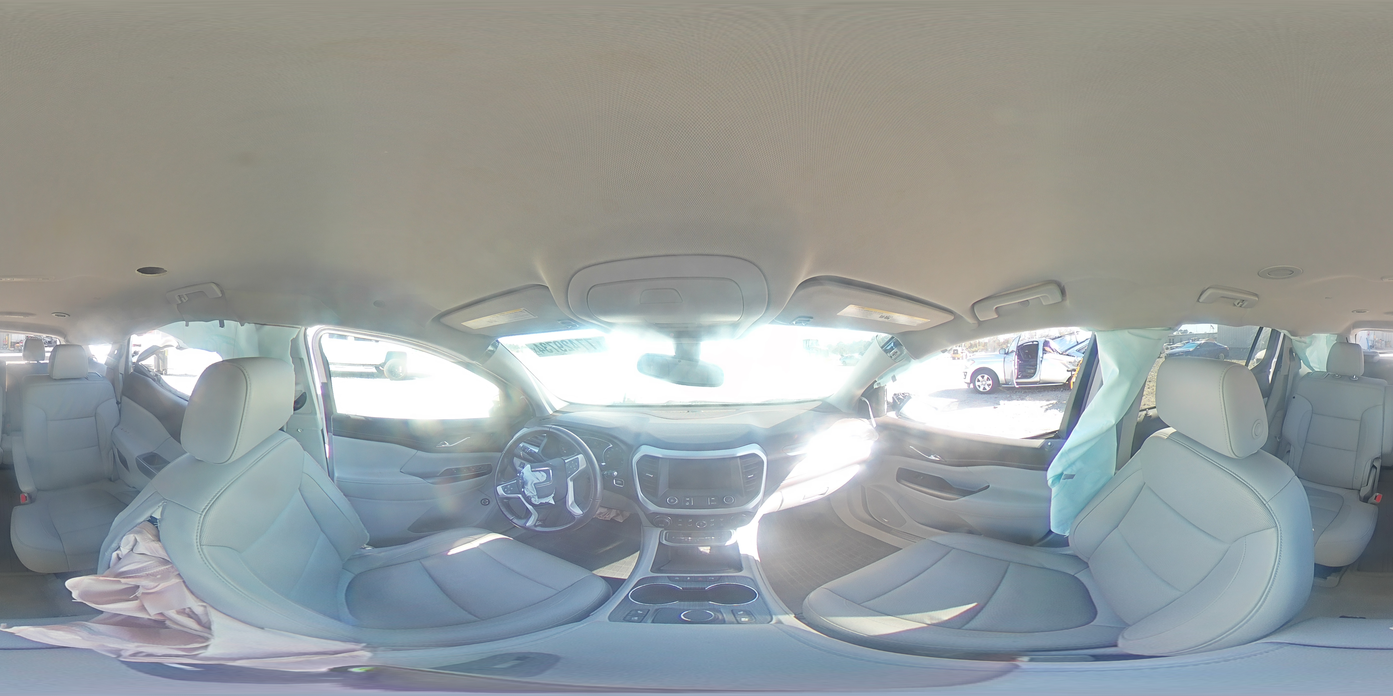 2020 GMC Acadia VIN 1GKKNMLS0LZ228079 Copart auction photo, rollover damage thumbnail 15