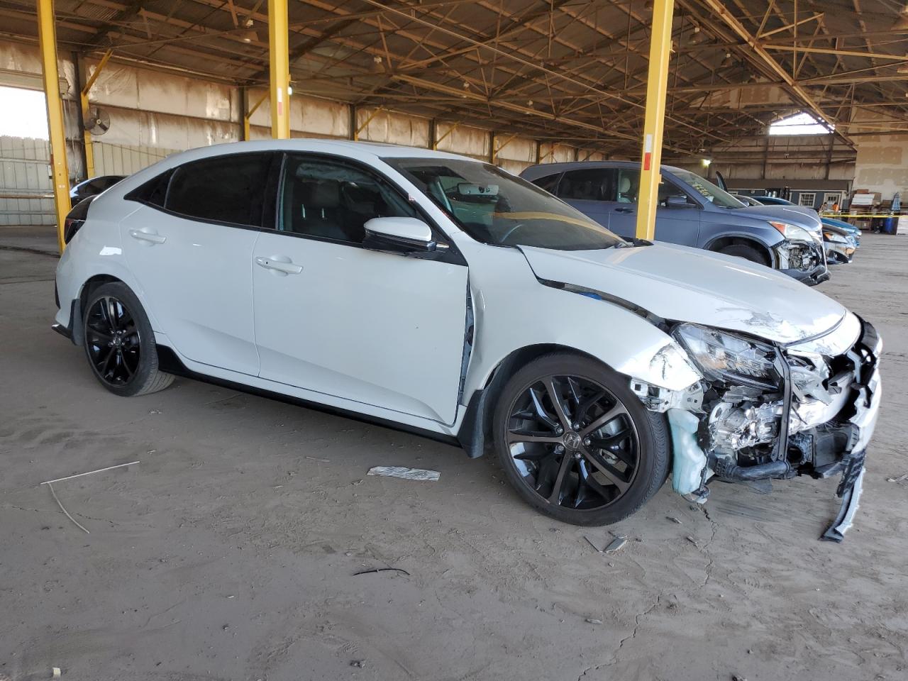 2021 Honda Civic VIN SHHFK7H92MU212338 Copart auction photo, front end / mechanical damage thumbnail 4