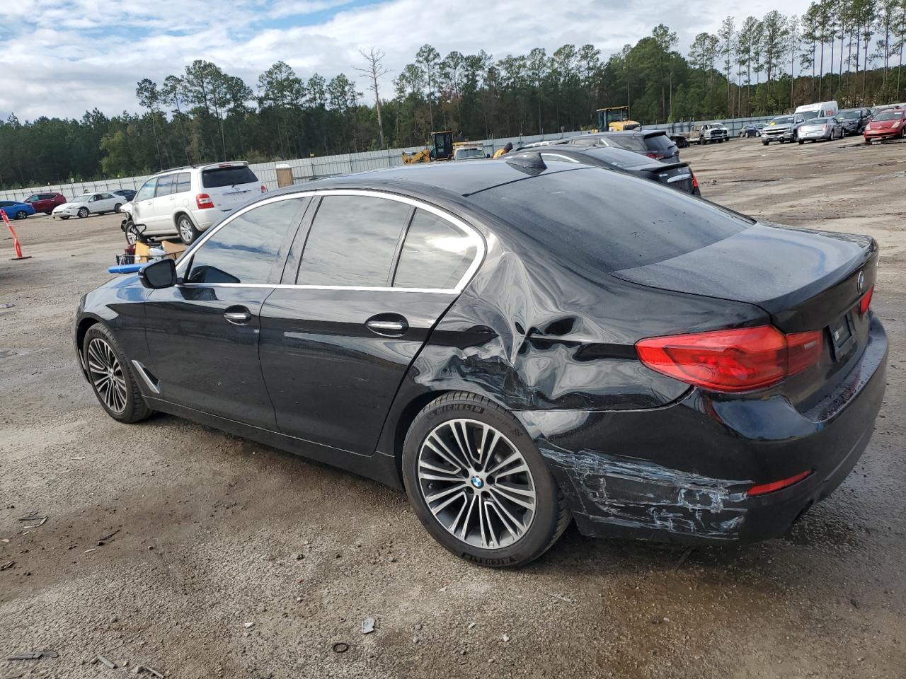 2017 BMW 5er VIN WBAJA5C30HG894862 Copart auction photo, front end damage thumbnail 2