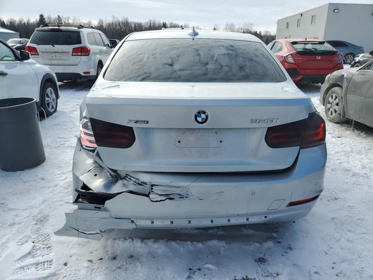 2013 BMW 3er VIN WBA3B3C5XDJ977160 Copart auction photo, rear end damage thumbnail 6
