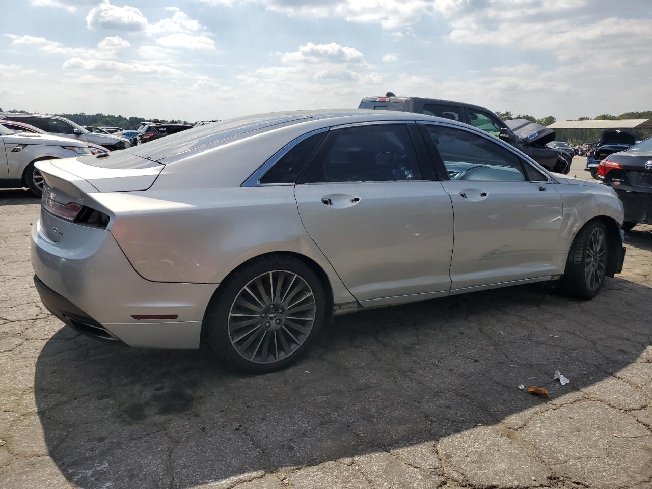 2015 Lincoln MKZ VIN 3LN6L2G98FR615451 Copart auction photo, front end damage thumbnail 3