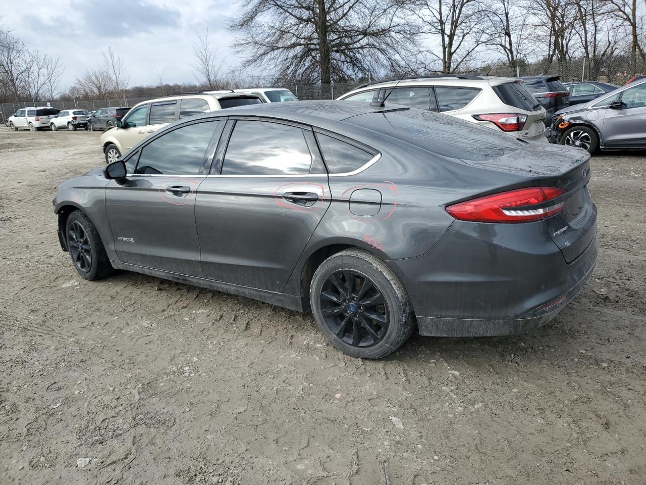 2017 Ford Fusion VIN 3FA6P0LUXHR279799 Copart auction photo, all over / front end damage thumbnail 2